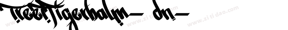 StreetTigerbalm-9dn字体转换