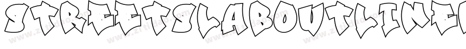 StreetSlabOutlineRev-oKA字体转换