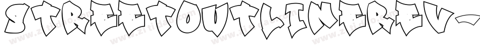 StreetOutlineRev-JMM字体转换