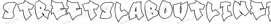StreetSlabOutlineItalic-gn5字体转换