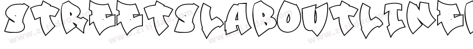 StreetSlabOutlineRev-oKA字体转换
