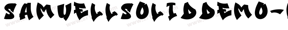 SamuellSolidDemo-lgKJZ字体转换