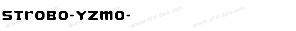 Strobo-YzmO字体转换