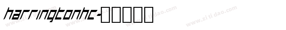 HarringtonHC字体转换