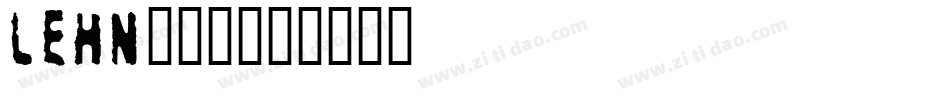 LEHN047字体转换