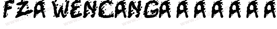 fz-wencang-061字体转换