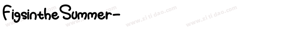 FigsintheSummer字体转换