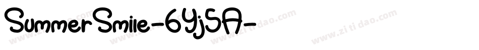SummerSmile-6Yj5A字体转换