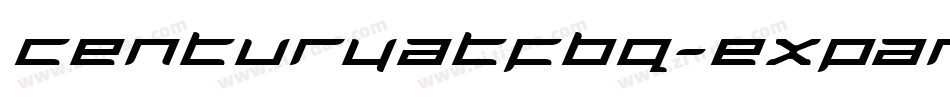 CenturyATFBQ-ExpandedItalic字体转换