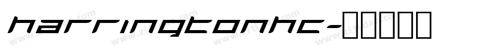 HarringtonHC字体转换