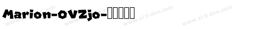 Marion-OVZjo字体转换