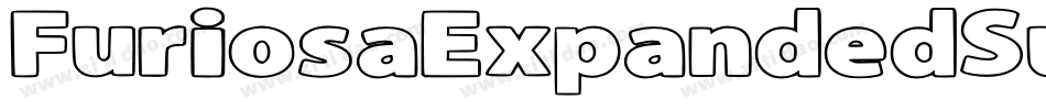 FuriosaExpandedSuperItalic-ZA0l字体转换