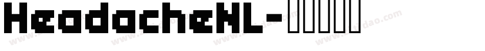 HeadacheNL字体转换