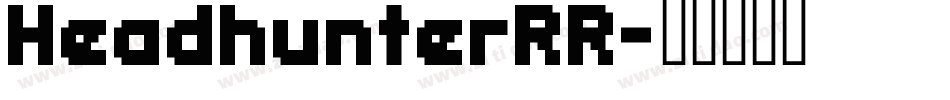 HeadhunterRR字体转换