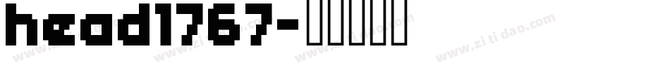 head1767字体转换
