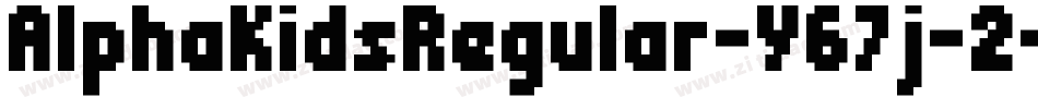 AlphaKidsRegular-Y67j-2字体转换