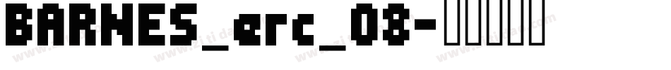 BARNES_erc_08字体转换