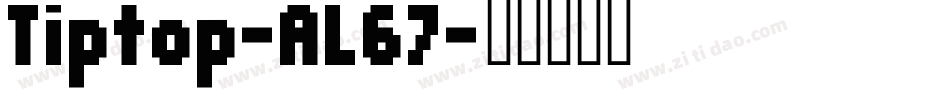 Tiptop-AL67字体转换