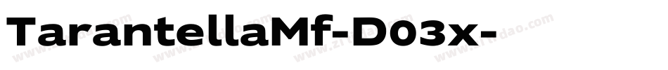 TarantellaMf-D03x字体转换 TarantellaMf-D03x字体转换