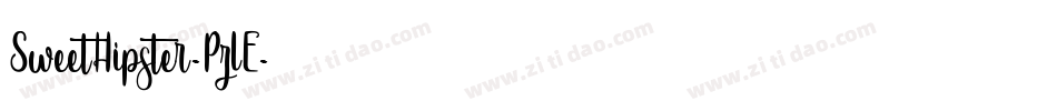 SweetHipster-PzlE字体转换