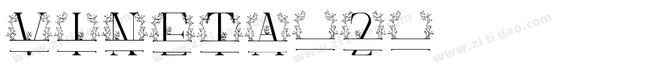 Vineta-2字体转换