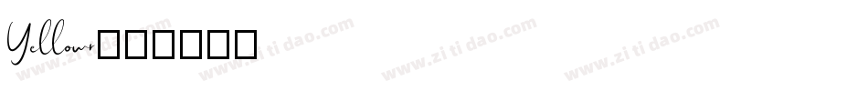 Yellowr字体转换