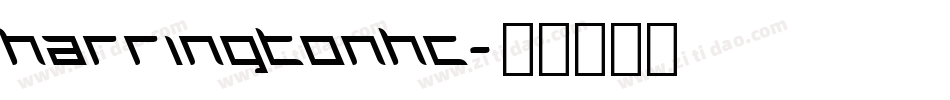 HarringtonHC字体转换