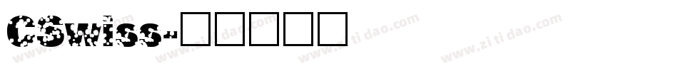 CSwiss字体转换