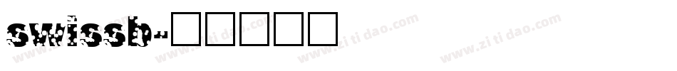 swissb字体转换
