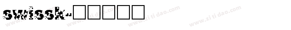 swissk字体转换