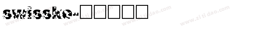 swissko字体转换