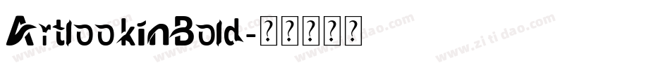 ArtlookinBold字体转换