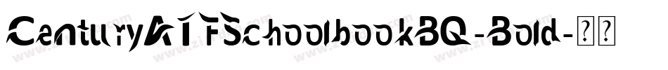 CenturyATFSchoolbookBQ-Bold字体转换