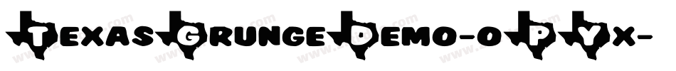 TexasGrungeDemo-oPYx字体转换