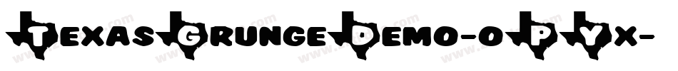 TexasGrungeDemo-oPYx字体转换