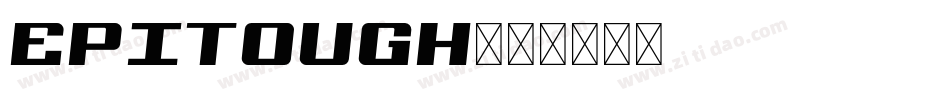 EPITOUGH字体转换