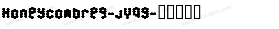 Honeycombreg-jVq9字体转换