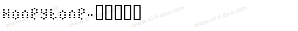 Honeytone字体转换
