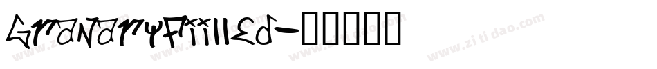 GranaryFiilled字体转换