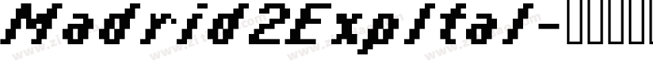 Madrid2ExpItal字体转换