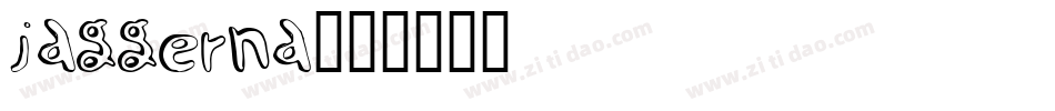 jaggerna字体转换