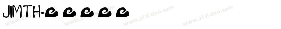 JIMTH字体转换