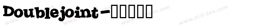 Doublejoint字体转换