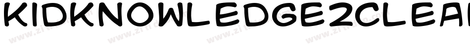 KidKnowledge2Clean-aRdo字体转换