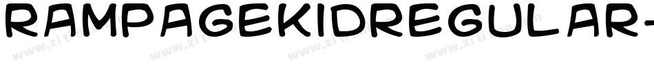 RampageKidRegular-nPp4字体转换