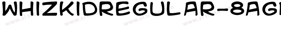 WhizKidRegular-8aGB字体转换