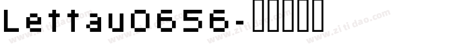 Lettau0656字体转换