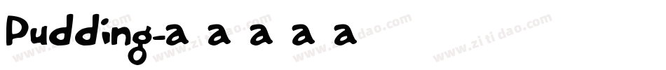Pudding字体转换