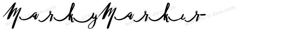 MarkyMarker字体转换
