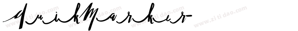 QuikMarker字体转换
